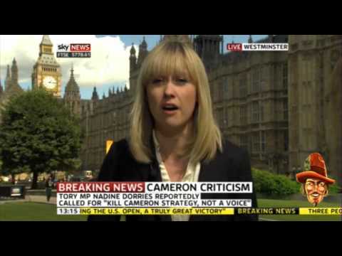 ナディーン・ドリースがキャメロンを殺せと言っています。 (Nadine Dorries says Kill Cameron, Metaphorically)