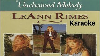 Unchained Melody - LeAnn Rimes (karaoke)