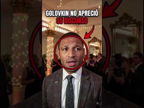 A Gennady Golovkin Claramente No Le Impresionó Lo Que Su Oponente Tenía Que Decir 😳