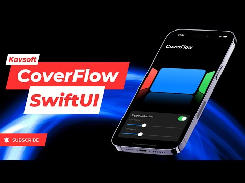SwiftUI CoverFlow - iOS 17 - Xcode 15 thumbnail