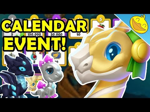 FREE GEMS + A FREE EPIC DRAGON! "4th DRACO-VERSARY" QUARTERN DRAGON Calendar Event! - DML #1048