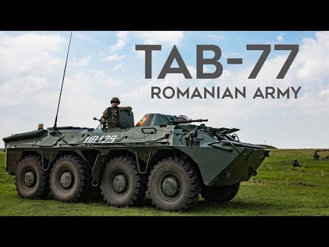 Romania's TAB-77: Another Version Of BTR-70 With A Number Of Modifications