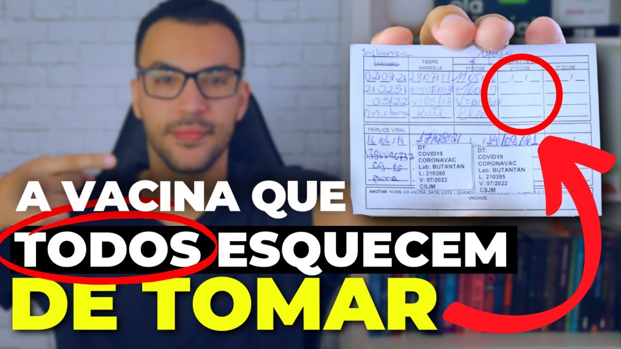 Quais VACINAS os ADULTOS PRECISAM TOMAR