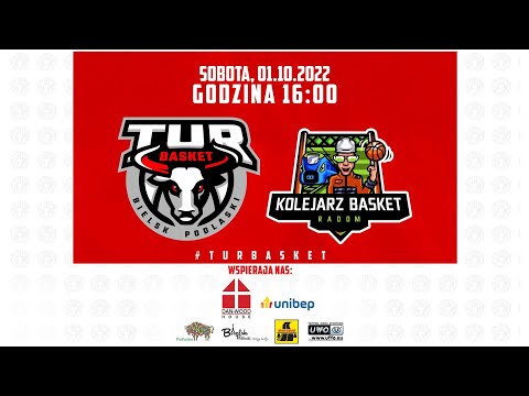 KKS Tur Basket Bielsk Podlaski - Kolejarz Basket Radom (2 LM, Grupa B, 2 Kolejka, Sezon 2022/2023)