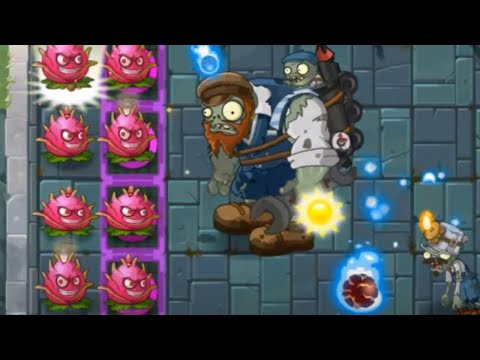 All Premium Plants Power-Up! in Plants vs Zombies 2 (Chinese Version)