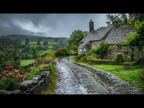 Cozy in England Beautiful Relaxing music 🎵 Sleep Music 💤 Stress relief Music, Meditation Music