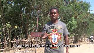 ERA Labour-based rural roads works and contractor training in Timor-Leste - EU & ILO partnership