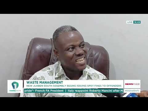 New Juaben South Begins Spot Fines as Littering Offenders Face Arrest