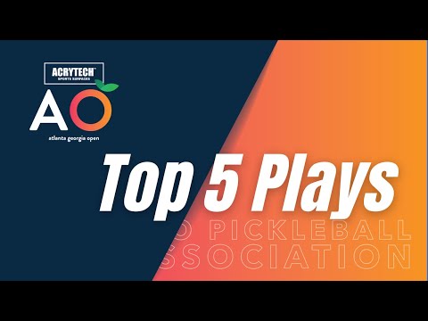 PPA Atlanta Open Top 5 Plays