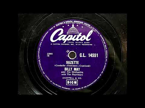 1956 BILLY MAY - Suzette CAPITOL 10" CL14551