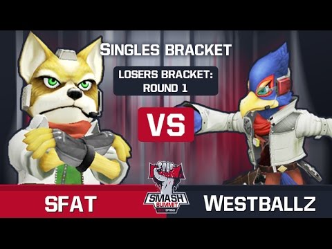 SFAT vs Westballz - Melee Singles: Lower Bracket - Smash Summit Spring 2017