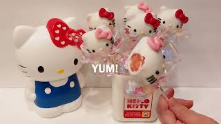 Cake Pops Hello Kitty Shaped with Rice Mold
