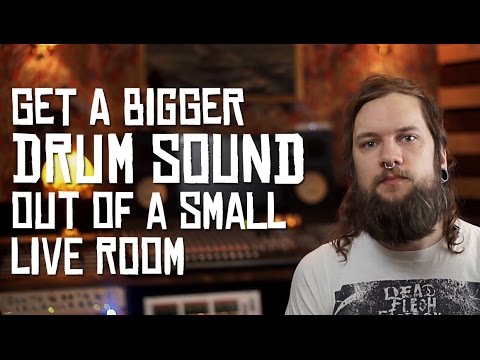 Get a bigger drum sound out of a small live room (HoboRec Bull Sessions #1)