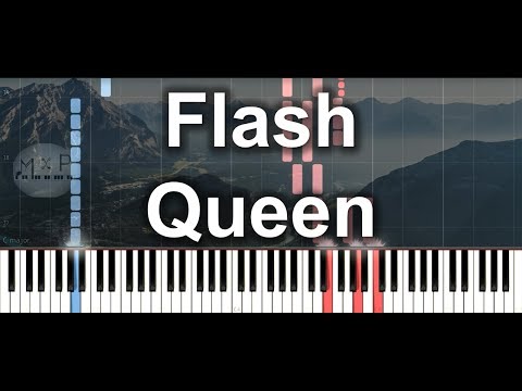 Flash - Queen piano tutorial