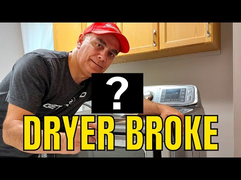 Samsung Dryer Wont Start But Has Power | You Can Do This!