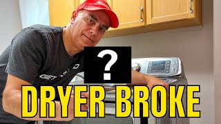 Samsung Dryer Won't Start but Has Power — You Can Do This!