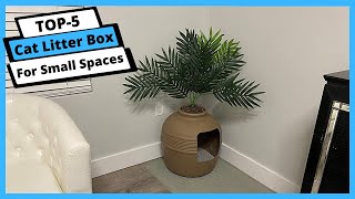 ✅ Best Cat Litter Box For Small Spaces: Cat Litter Box For S