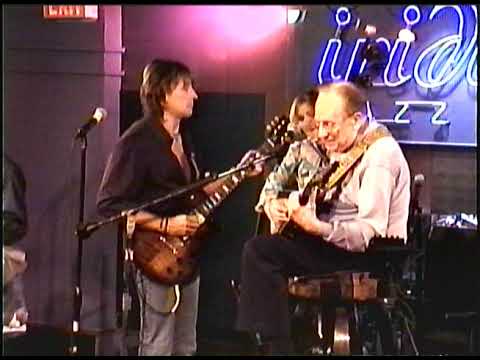 Les Paul jams with Richie Sambora at The Iridium