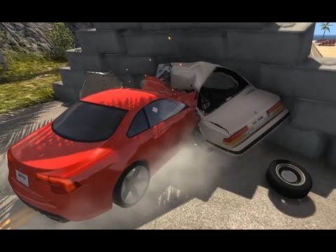 Side Impact Crash Testing 2 | BeamNG.drive