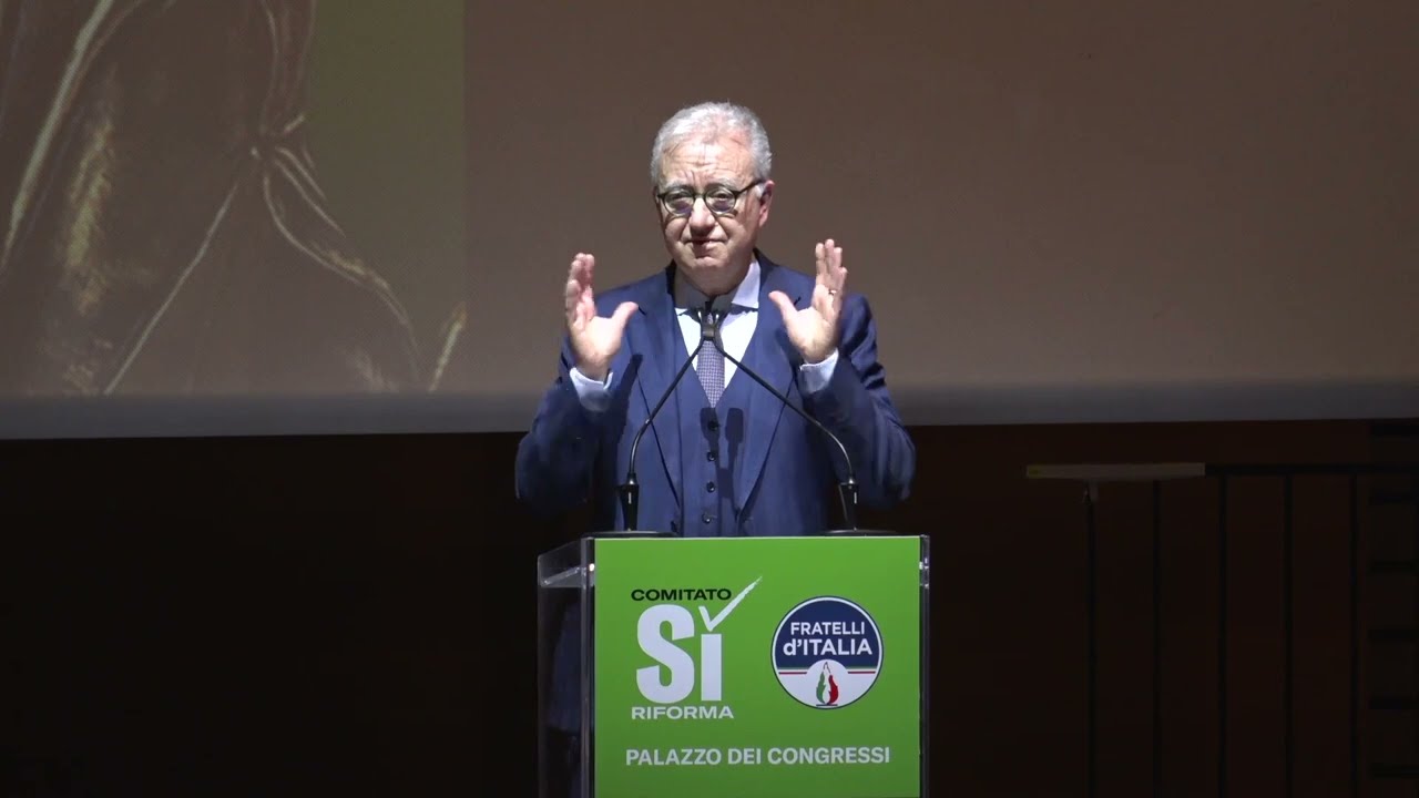 MANTOVANO: "CHI VOTA NO PER COLPIRE MELONI RESTA FREGATO DUE VOLTE: IL GOVERNO NON CADE"