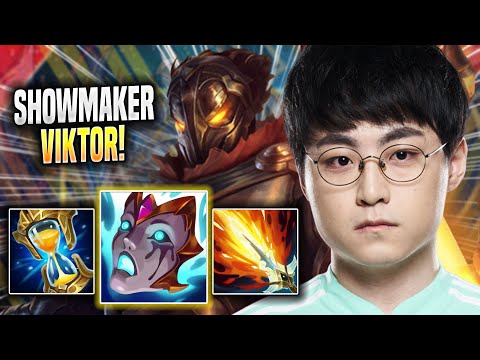 SHOWMAKER DESTROYING WITH VIKTOR! - DK ShowMaker Plays Viktor MID vs Zoe! | Season 2022