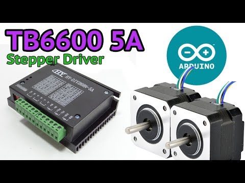 TB6600 5A Stepper motor driver and Arduino
