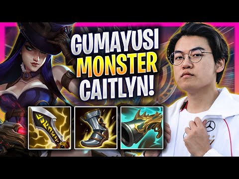 GUMAYUSI IS A MONSTER WITH CAITLYN! - T1 Gumayusi Plays Caitlyn ADC vs Ezreal! | Season 2025