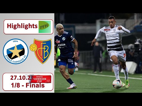 Schweizer Cup Highlights: Etoile Carouge vs FC Basel (27.10.21)