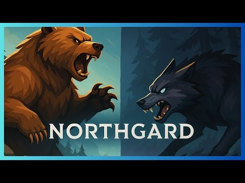 Bear Clan vs Wolf Clan - Northgard Deutsch