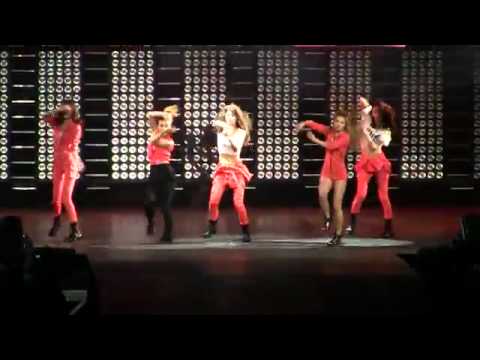 [111023][Fancam] SMTown Live NY - SNSD, SHINee, SuJu, f(x) - Dance Battle