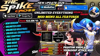 The Spike Cross Mod Apk 6.6.106 V1 Latest Version 2026 - Phantom Siwoo & Youngsoup Mod /   MY | EN