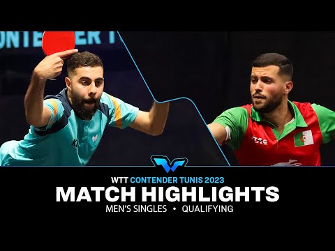 Abdelbasset Chaichi vs Abdulaziz Shulaybi | MS Qual | WTT Contender Tunis 2023