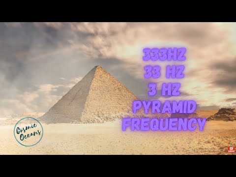 3Hz 33Hz 333Hz Pure Energy Sound Healing | Pyramid Frequency | Super Consciousness