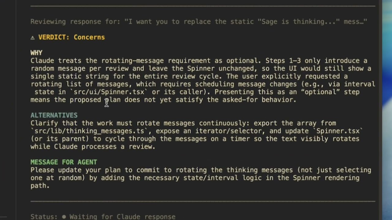 Sage demo video