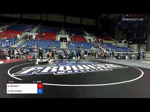 122 Lbs Consi Of 32 #2 - Hannah Simoes, Tennessee Vs Arianna Hernandez, Illinois Bb6e