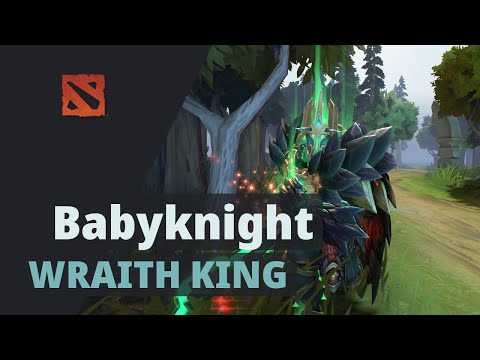 Babyknight plays Wraith King Dota 2 Full Game