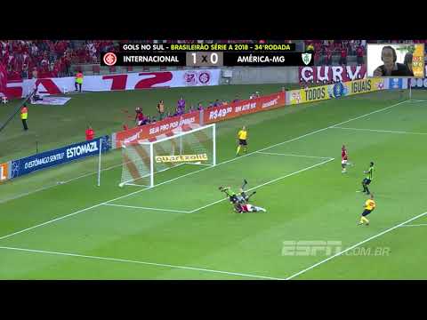 Internacional 2 x 0 América-MG - Rádio Grenal - 15/11/2018