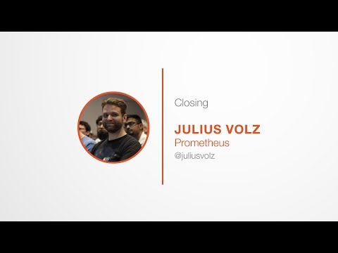 PromCon 2017: Closing - Julius Volz