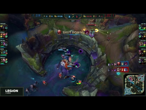 OPL Split 2 2017 - Week 9 Day 1: LGC vs. SIN | RGC vs. AE