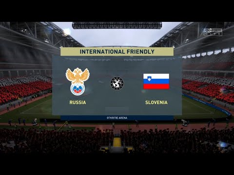RUSSIA VS SLOVENIA - FIFA WORLD CUP QUALIFIERS UEFA (FIFA 21)