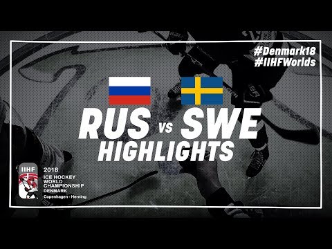 Game Highlights: Russia vs Sweden May 15 2018 | #IIHFWorlds 2018