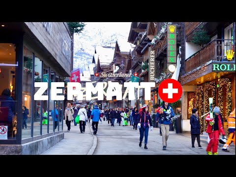 Zermatt Swiss Magical alpine village Overlooking Mount Matterhorn || Zermatt travel vlog ||