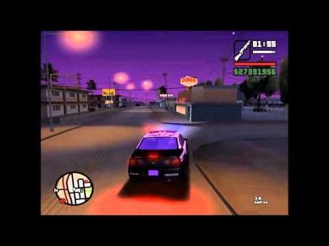 GTA SA: SAPD First Response Mod v2.5 Gameplay 77 (K-9 Unit Patrol)