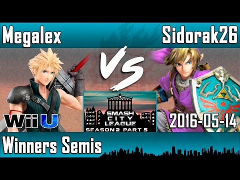 SCLS2P5 - WS - Megalex (Cloud) vs Sidorak26 (Link, Bayonetta) - Smash 4