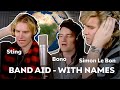 Band Aid - Do They Know It's Christmas Time? With Artist's Names