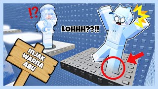 AGMAL PANIK!! VIMEI SURUH INJAK WARNA ABU DI TOWER ROBLOX?!