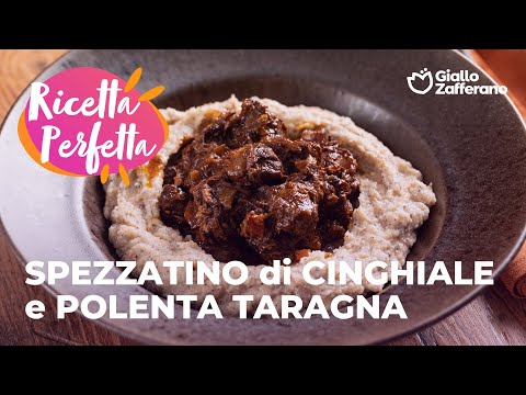 WILD BOAR STEW with POLENTA TARAGNA❤️ MUST TRY NOW!