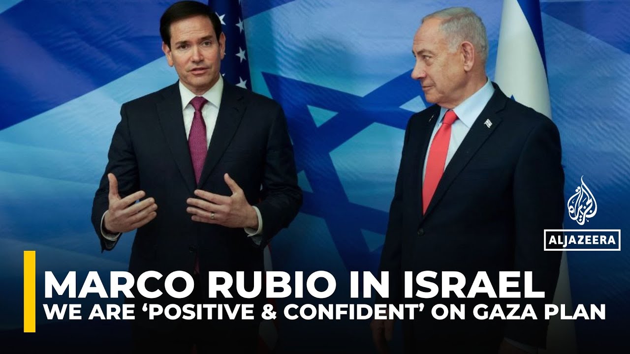 Rubio hails ‘good progress’ on US-led Gaza plan after talks with Netanyahu