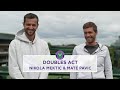 Great Teammates, Terrible Basketball Fans | Doubles Act: Nikola Mektic & Mate Pavic | Wimbledon 2023