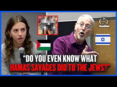 Professor STUNS Palestinian Students With This Photo Of October 7th!